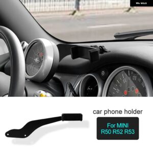 ステアリングホイール 携帯電話ホルダー ミニクーパー R50 R52 R53 室内 装飾 マウントクリック - Phone Holder A