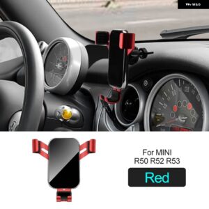 ステアリングホイール 携帯電話ホルダー ミニクーパー R50 R52 R53 室内 装飾 マウントクリック - Phone Holder C