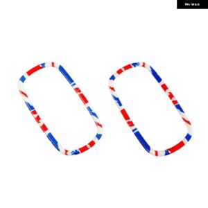 3D クリスタルエポキシ ミニクーパー カントリーマン F60 インテリア ダッシュボード エアアウトレットベント カバー トリム ステッカー - Splash Union Jack