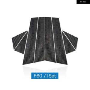 ミニクーパー F55 カントリーマン F60 クラブマン F54 カーボン B ピラーカバー トリム ウィンドウ ステッカー - F60 Carbon 8pcs