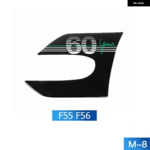 60 周年 ミニクーパー F55 F56 F60 F54 R60 R61 R56 カントリーマン 装飾 スタイリング デカール エポキシ ステッカー - fender sticker