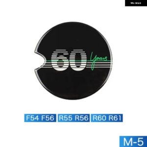 60 周年 ミニクーパー F55 F56 F60 F54 R60 R61 R56 カントリーマン 装飾 スタイリング デカール エポキシ ステッカー - Fuel Tank Cap
