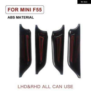 専用ドア収納ボックス ハンドル収納ボックス ミニクーパー S ONE F55 F56 カーシート 整理ボックス - ABS For F55 4pcs