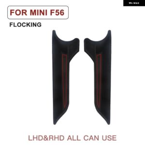 専用ドア収納ボックス ハンドル収納ボックス ミニクーパー S ONE F55 F56 カーシート 整理ボックス - Flocking ForF56 2pcs