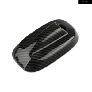 ユニオンジャック ミニクーパー F55 F56 ミニ F56 F55 JCW ABS 車空中アンテナカバー ハウジングケース ステッカー - Black Carbon Style
