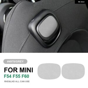 車リアハンドルスエード ステッカー ミニクーパー F54 クラブマン F55 F60 カントリーマン インテリア デカール カバー