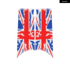 2個 3D エポキシドア アームレスト ステッカー カバー ミニクーパー F56 ミニ F56 JCW インテリア トリム デカール - Splash Union Jack