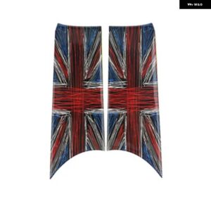 2個 3D エポキシドア アームレスト ステッカー カバー ミニクーパー F56 ミニ F56 JCW インテリア トリム デカール - Sketch Union Jack