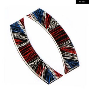 クリスタルエポキシ ミニクーパー カントリーマン F60 コンソール 画面ナビゲーションフレームトリム ステッカー スタイリング - Sketch Union Jack