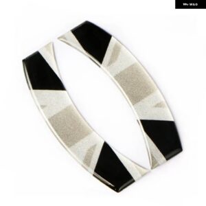 クリスタルエポキシ ミニクーパー カントリーマン F60 コンソール 画面ナビゲーションフレームトリム ステッカー スタイリング - Gray Union Jack