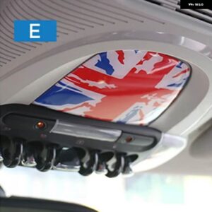 1個 インテリア ルーフ読書灯 ステッカー カバー ミニクーパー F56 F55 F60 カントリーマン 読書灯 ステッカー - Splash Union Jack