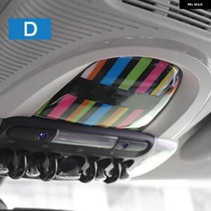 1個 インテリア ルーフ読書灯 ステッカー カバー ミニクーパー F56 F55 F60 カントリーマン 読書灯 ステッカー - Rainbow
