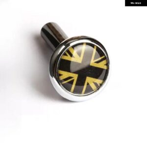 2個 カーボン窓ドアロックピンカバー ステッカー ミニクーパー R55 R56 R60 R61 F54 F55 F56 F60 カントリーマン
