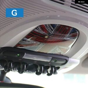 3D 車内ルーフ読書灯 ステッカー カバー ミニクーパー F56 F55 カントリーマン F60 カースタイリング デカール - Sketch Union Jack