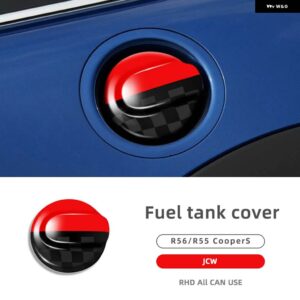 ABS ミニクーパー クラブマン R55 R56 ハッチバックユニオンジャック燃料タンクキャップカバー 外装 プロテクターミニ - JCW