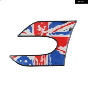 2個 サイドウイングフェンダー ステッカー ボディセクションスカットル デカール ミニクーパー F55 F56 ハッチバック - Splash Union Jack