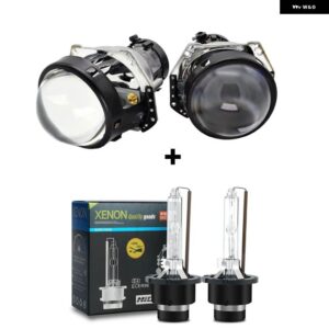 1ペア 3.0 HID バイキセノンプロジェクターレンズ HELLA 3R G5 HD ヘッドライト 交換ライト レトロフィット D1S D2S D3S D4S 6000K