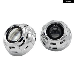 2個 3.0インチ バイキセノン HELLA 3R G5 プロジェクターレンズフルマテリアル ヘッドライト スタイリングレトロフィット D1S D2S キセノン電球 - LENS WITH MASK