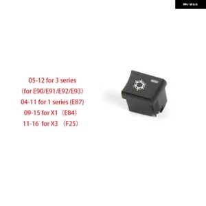 BWM X1X3 E90/E84/E87/F25 1シリーズ 3シリーズエアコンボタン 風量インナー循環スノーフレークボタン - SNOW