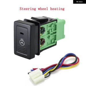 スズキ 1PC BSM DRL LED パーキンダー電源ステアリングシェル スイッチ ボタン 新 TIANYU SX4 - steering wheel