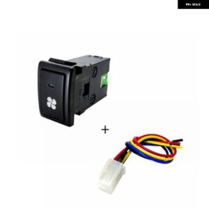 スズキ 1PC 自動 ヘッドライト DRL 電子犬ファンフロント フォグランプ リア フォグランプ スイッチ ボタン ジムニー 07-15 - Fan