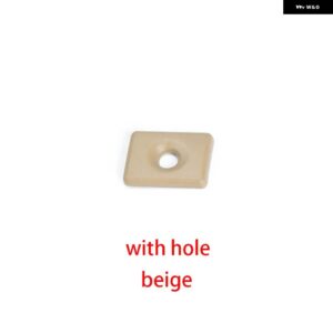 グローブボックス ハンドルカバー 蓋ロック スイッチ ボタン カバー メルセデス W220 S クラス - With Hole-Beige