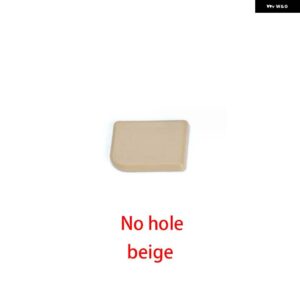 グローブボックス ハンドルカバー 蓋ロック スイッチ ボタン カバー メルセデス W220 S クラス - no hole beige