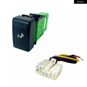 1PC フロント フォグランプ リア フォグライト 音楽 LED 自動 ヘッドライト 電源 スイッチ ボタン いすゞ KV100 - Music