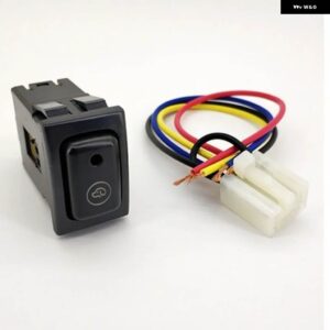 スズキ 1PC LED ファン加熱リアビーレーダー パーキング センサー フォグライト バックミラー 折りたたみ スイッチ ボタン ジムニー 07 - Electronic dog