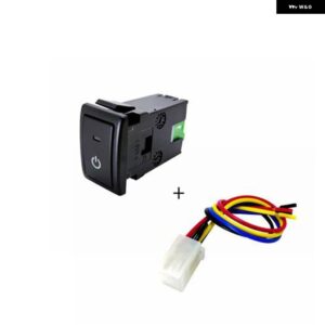 スズキ 1PC ドライブ レコーダー LED オフ音楽電源 P-レーダー ヘッドライト スイッチ ボタン ジムニー 07-15 - power supply