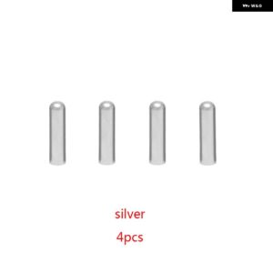 5色 ドアロックスティックピンキャップ インテリア スタイリング BWM F10 F02 F07 E70 525 730 X1 X6 5121 1805 643 - Silver 4pcs