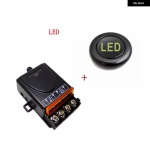 1PC DC 12V 30A BSM DRL ESP LED 電子犬 4 チャンネル スイッチ ワイヤレス リモート コントロール スイッチ 用 - LED