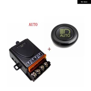 1PC DC 12V 30A BSM DRL ESP LED 電子犬 4 チャンネル スイッチ ワイヤレス リモート コントロール スイッチ 用 - AUTO