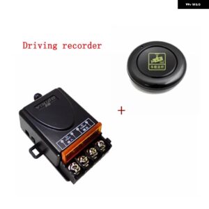 1PC DC 12V 30A BSM DRL ESP LED 電子犬 4 チャンネル スイッチ ワイヤレス リモート コントロール スイッチ 用 - Driving recorder