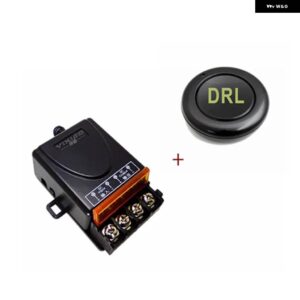 1PC DC 12V 30A BSM DRL ESP LED 電子犬 4 チャンネル スイッチ ワイヤレス リモート コントロール スイッチ 用 - DRL