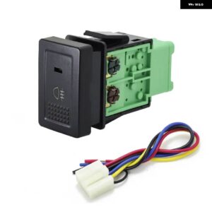 スズキ 1PC ファン加熱バックミラー ファン電子犬後 フォグライト バックミラー 折りたたみ スイッチ ボタン 新天宇 SX4 - After Fog Light