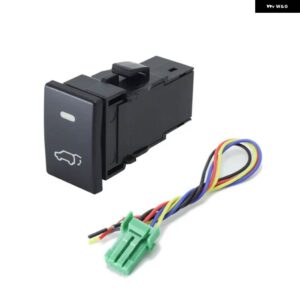 1PC ブルーライト DRL LED スポットライト 電子犬ファン電源バックミラー ダブル テールゲート スイッチ いすゞ D-MAX 20-22 - Tailgate