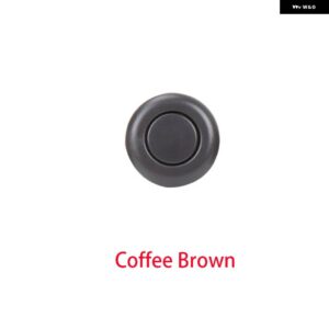 メルセデス C クラス W205 GLC クラス W253 E クラス W213 カーシート ヘッドレストボタン カバー 調整 スイッチ シート - Coffee Brown