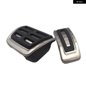 右側運転 RHD アクセルペダル パッド VW ゴルフ 7 MK7 VII GTI R シート MK3 ガスブレーキ フットレスト パデルカバー A3用 - AT 2pcs