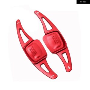 ステアリングホイール パドル延長 DSG 支援自動 VW ゴルフ 8 MK8 R GTI R ライン 2020 2021 - Red