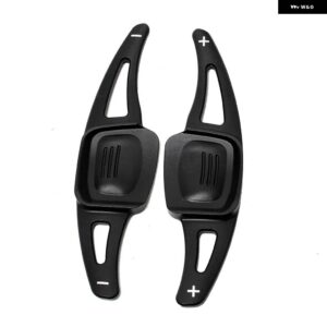 ステアリングホイール パドル延長 DSG 支援自動 VW ゴルフ 8 MK8 R GTI R ライン 2020 2021 - black