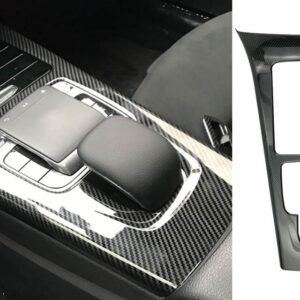 カーボン インテリア センターコンソール コントロールパネル エアベント カバー トリム ベンツ A クラス W177 V177 2019-2022 CLA C118 W118 2020 + - Gear control panel