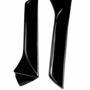 リアウィンドウ サイド スポイラー ウイング用セアトレオン 5F FR MK3 MK3.5 2012-2021 スタイリング自動カナードスプリッター ブラック/カーボン - Gloss Black