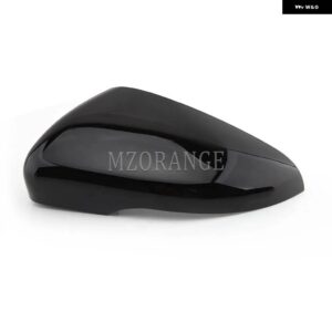 サイドミラー カバー キャップ VW ゴルフ 6 MK6 GTI 2009-2014 ブライトブラックリアビューバックミラー ハウジングカバー カー - Left cover