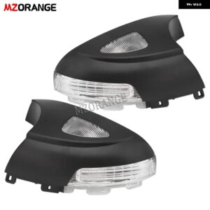 LED サイドミラー ウィンカーライト VW ティグアン MK1 2008-2018 バックミラー リピーター インジケータ ライトカー - Left and Right