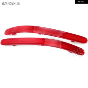 リアバンパー リフレクター VW トゥアレグ 2002-2010 リアバンパー ライトブレーキランプストップ信号リアバンパー ブレーキライトシェル - L and R