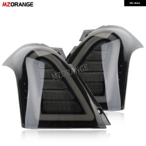 スズキ LED テールライト スイフト 2008-2014 車 LED リアストップブレーキ フォグランプ ウィンカーライト デイ駆動ライト - A Pair Smoked