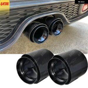 1 カーボンマフラー ヘッド ミニクーパー ログなしバージョン F54 F55 F56 F57 F60 R55 に - R55 R56 R57 R58