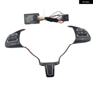 オーディオ スイッチ ボタン VW MK6 ゴルフ ジェッタ ポロ多機能 ステアリングホイール コントロールボタン スイッチ ボリュームボタン - Style A Thin 2