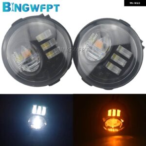 インフィニティ QX QX50 QX56 QX70 2006-2015 車 LED フォグライト デイタイム ランニングライト DRL 12V FOGLIGHT FOGLAMPS - Double LED-Double